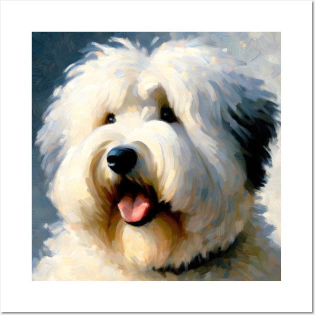 Old English Sheepdogs Wall Art by OddHouse